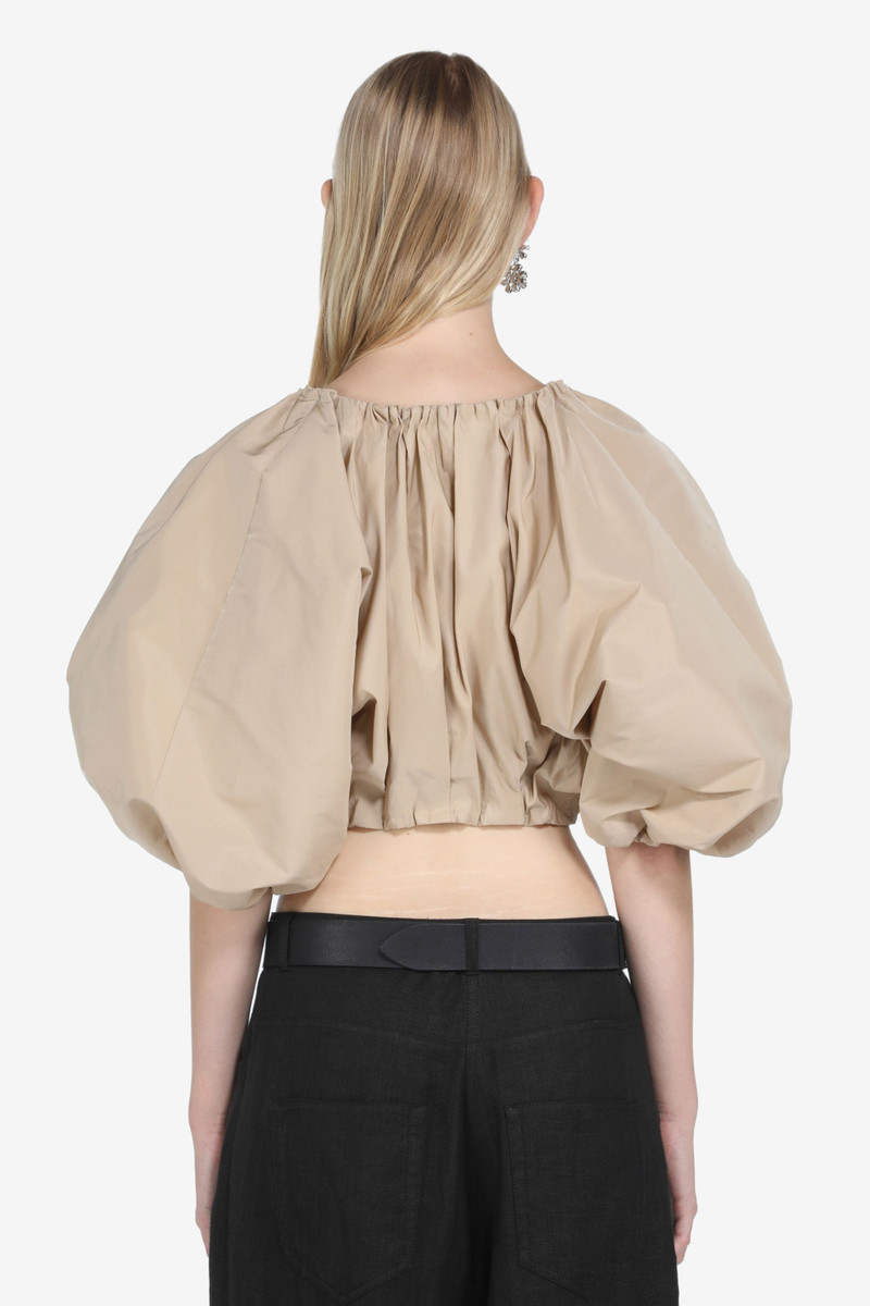 N°21 PUFF-SLEEVE CROP TOP outlook