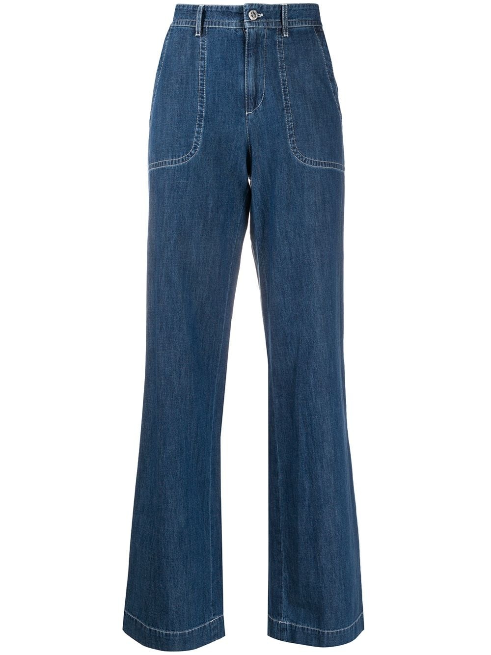 wide leg jeans - 1