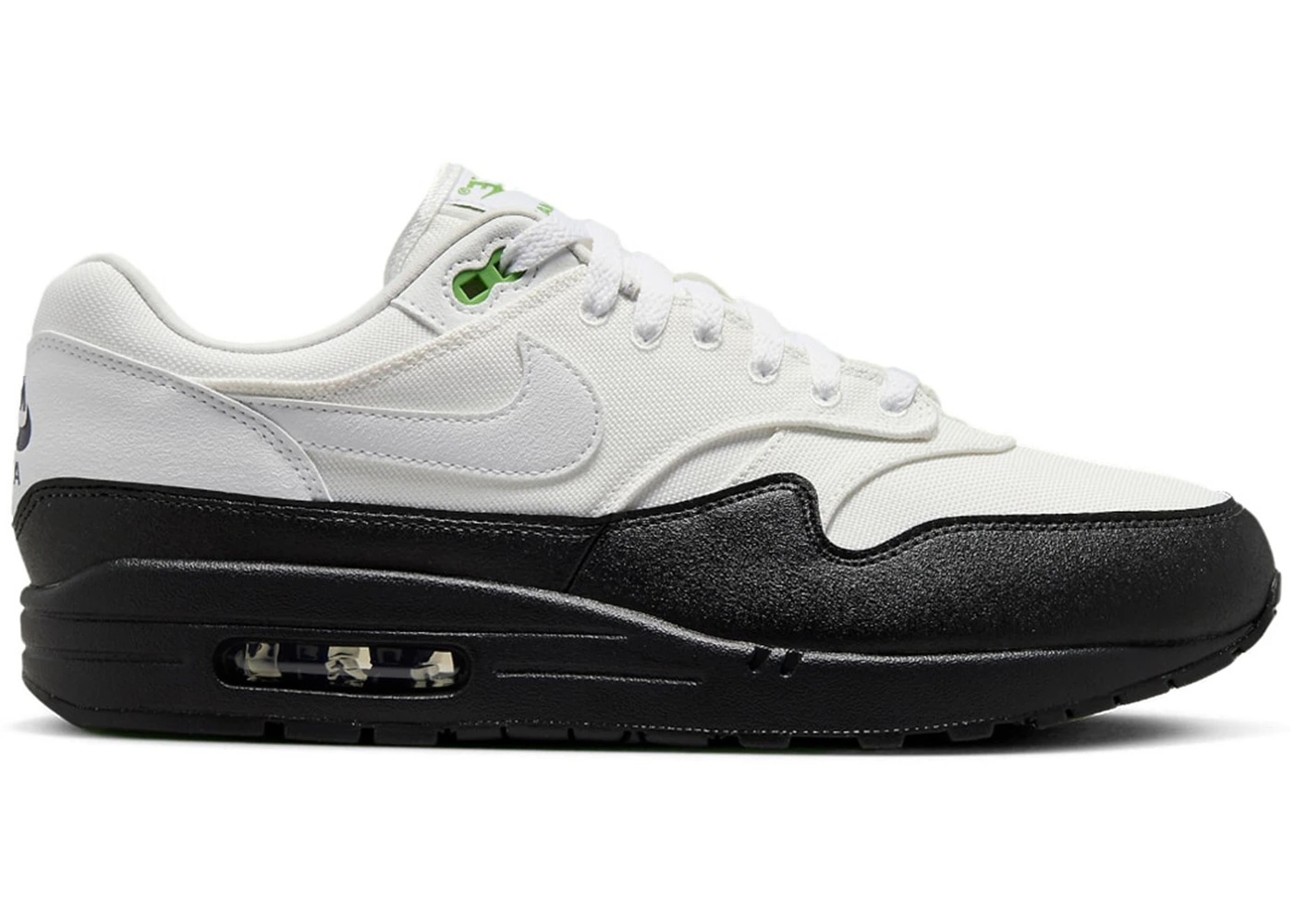 Nike Air Max 1 White Black Chlorophyll - 1