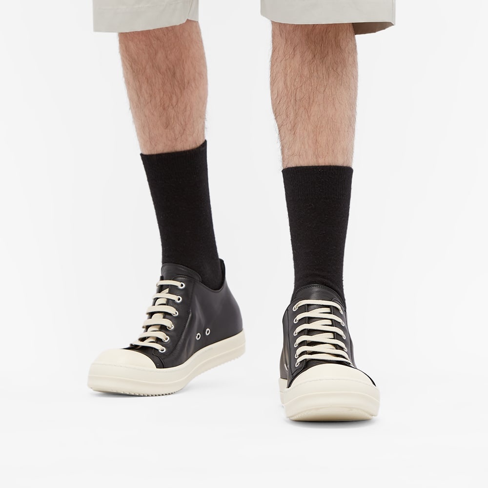 Rick Owens Low Top Sneaker - 6