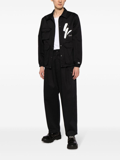 Yohji Yamamoto x New Era pleat-detail trousers outlook