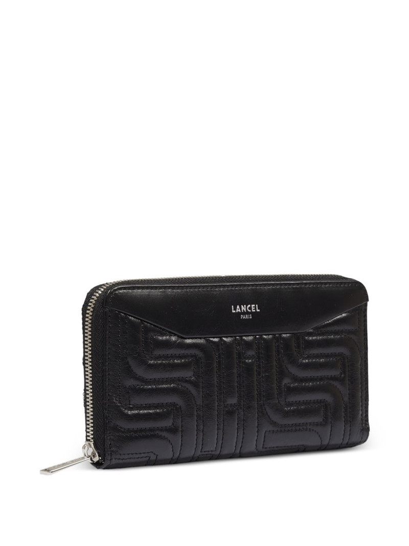 quilted zipped long wallet 3