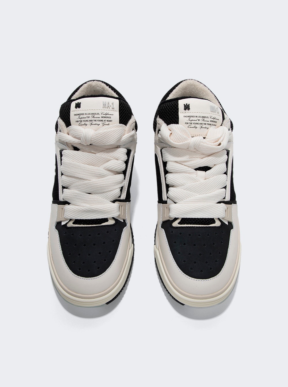 MA-1 Sneakers White and Black - 4