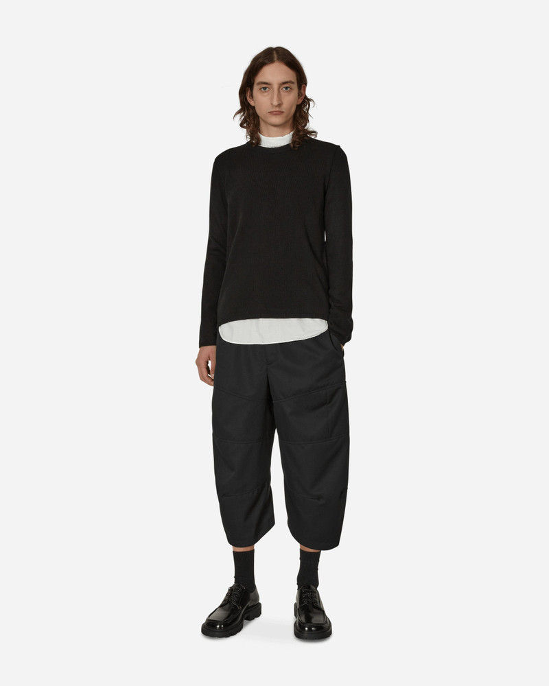 BLACK COMME des GARÇONS Asymmetric Pullover Black outlook