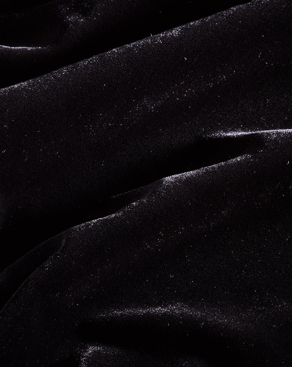 FLORA VELVET DRESS - 4