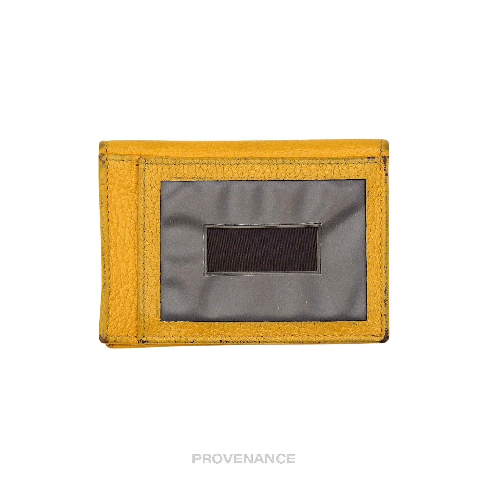 Gucci MII Pocket Organizer Wallet - Yellow Tumbled Leather - 2