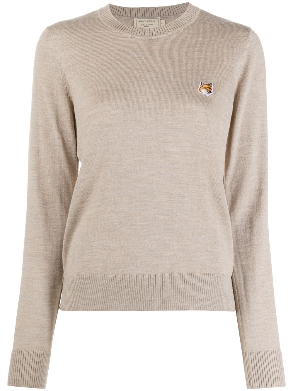 fox head patch jumper - 1