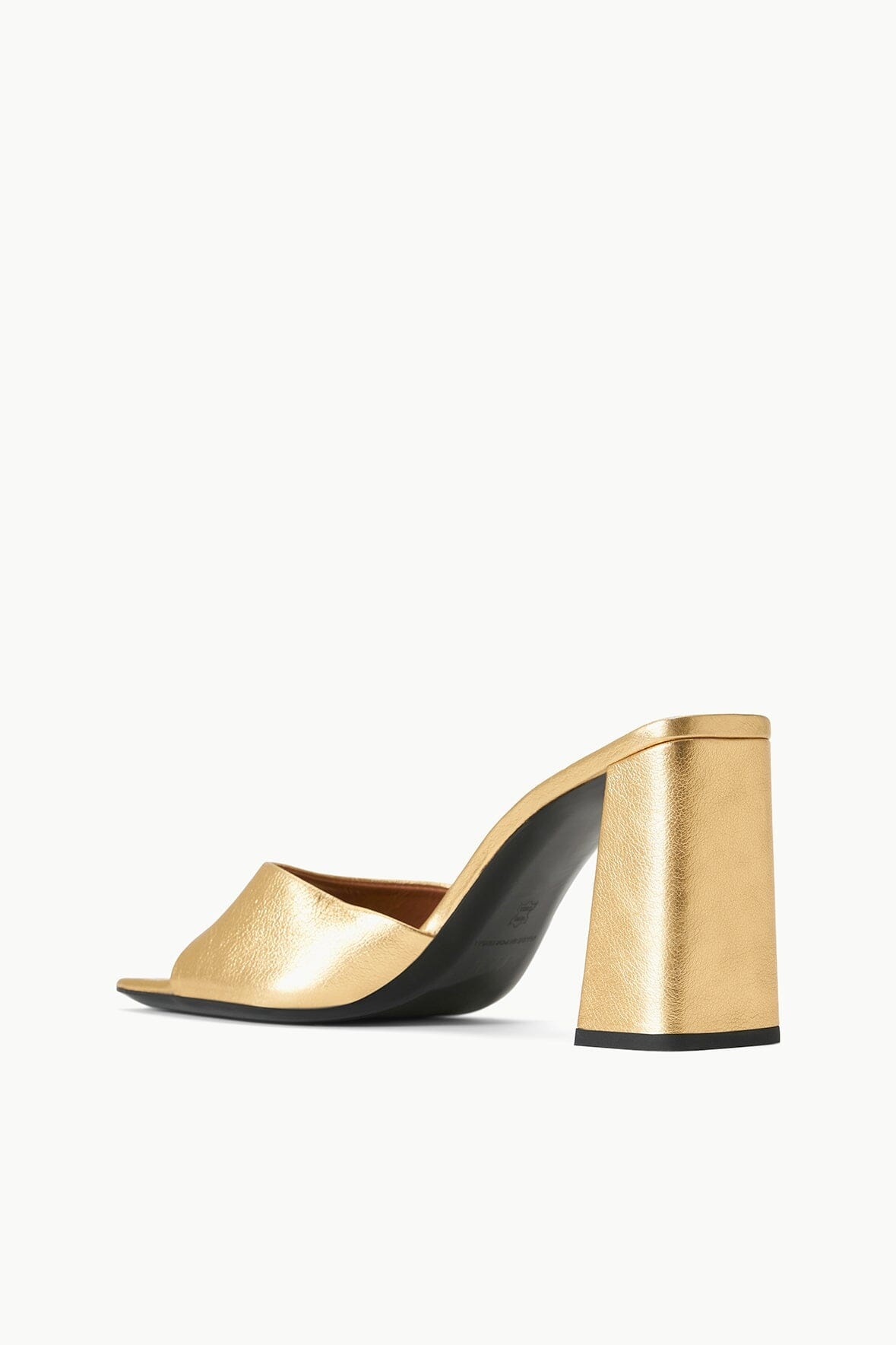 STAUD SLOANE HEEL GOLD - 5