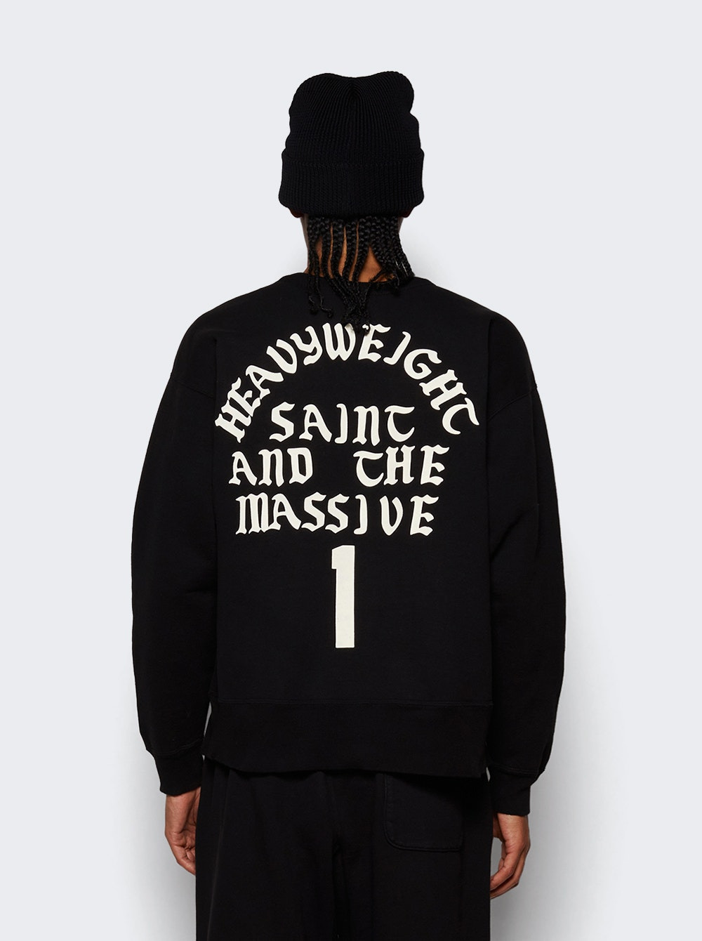 It's Saint Sweatshirt Black - 5