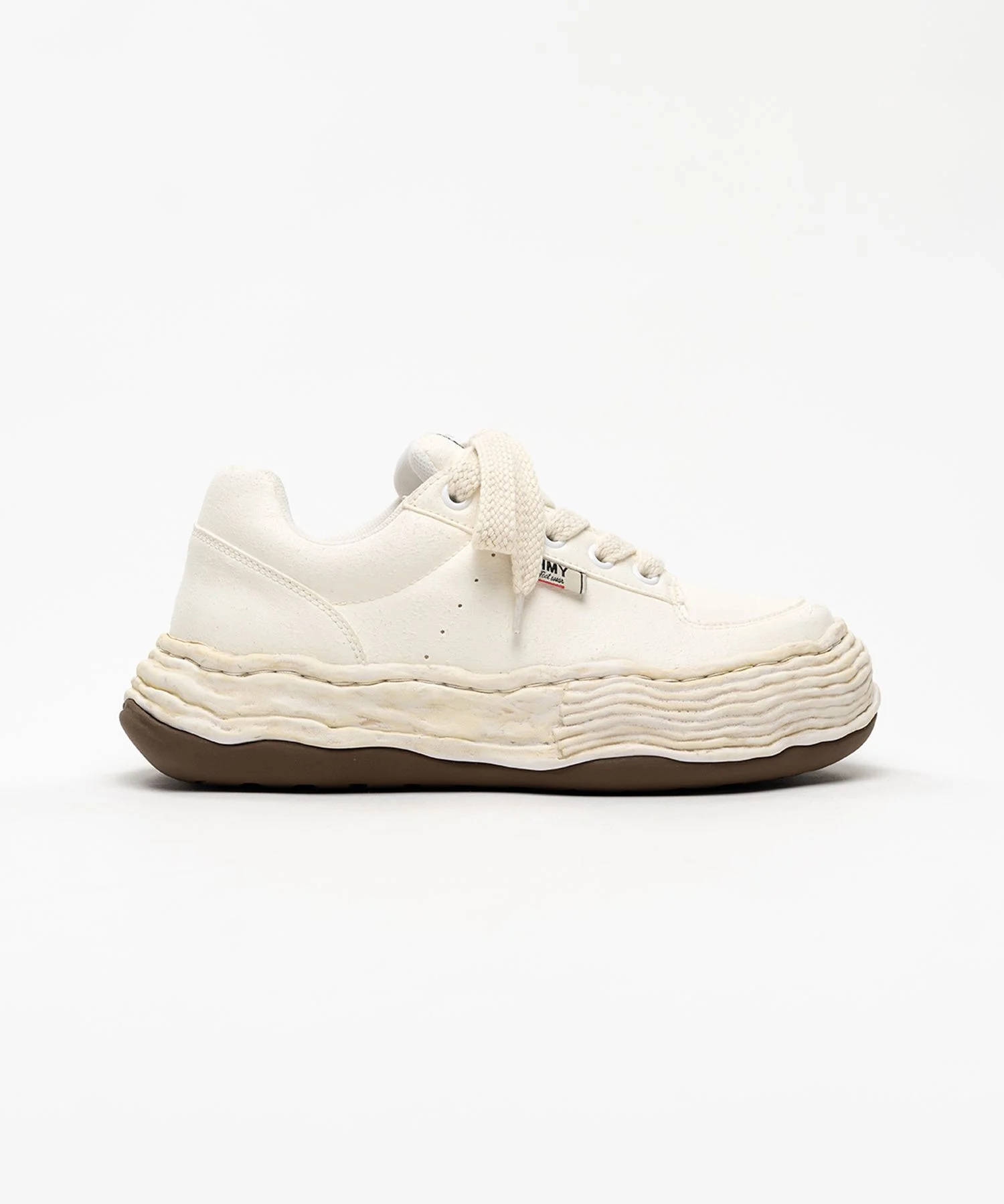 "OLIVER" OG Sole Waxed Low-top Sneakers - 1