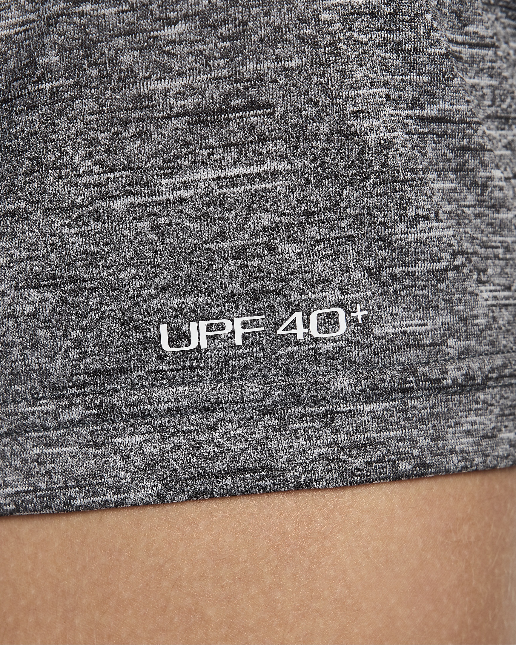 Nike Men's Heathered Short-Sleeve Hydroguard Swim Shirt - 6