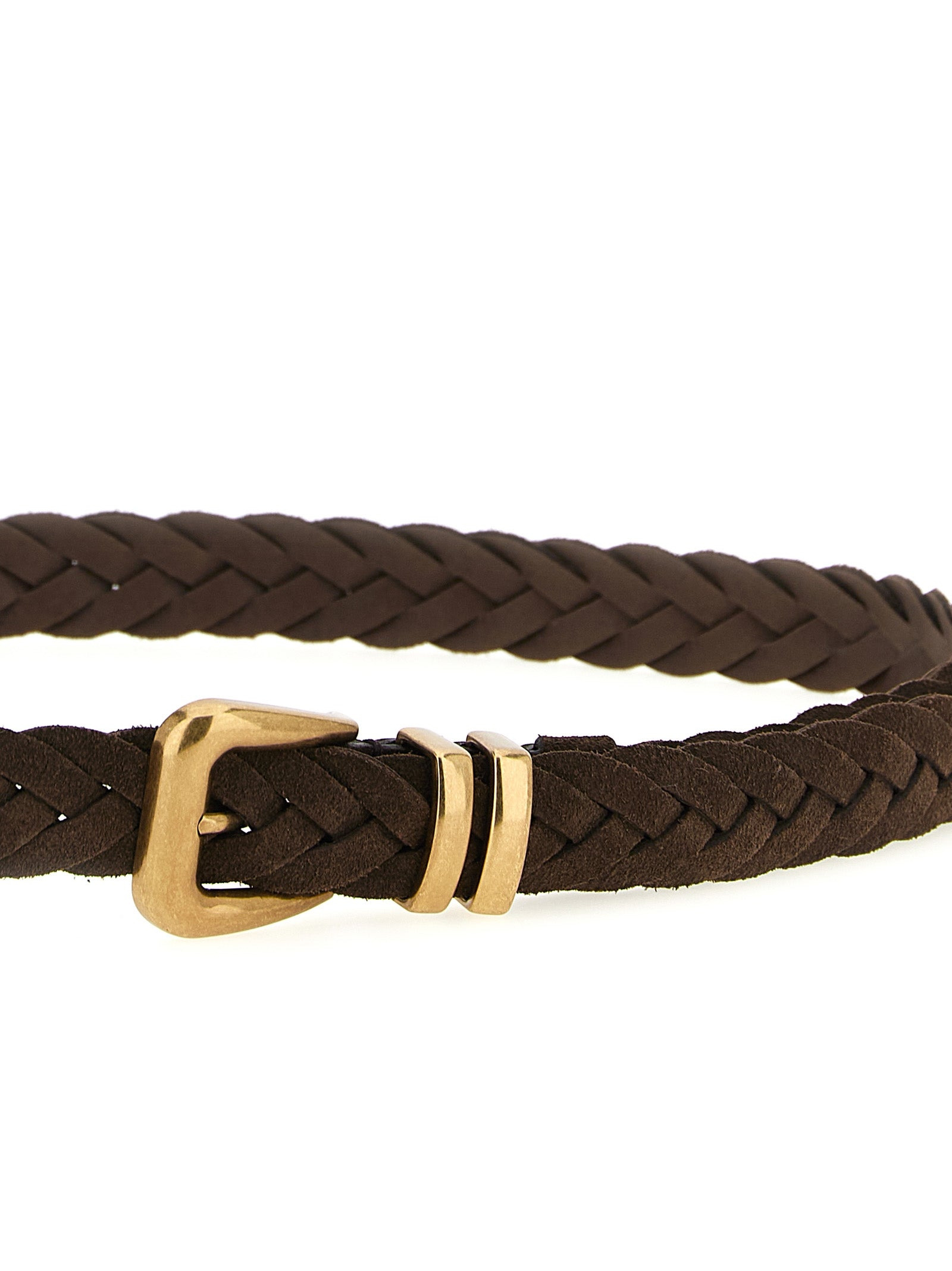 Woven Belt Belts Brown - 3