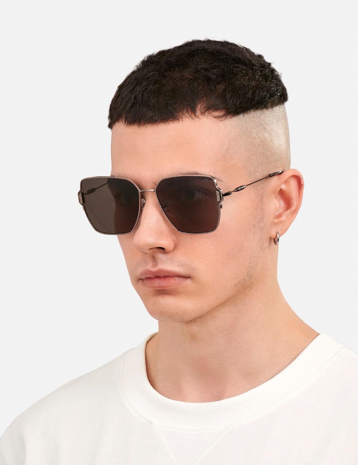 SEAGULL HARDWARE SQUARE METAL SUNGLASSES - 1