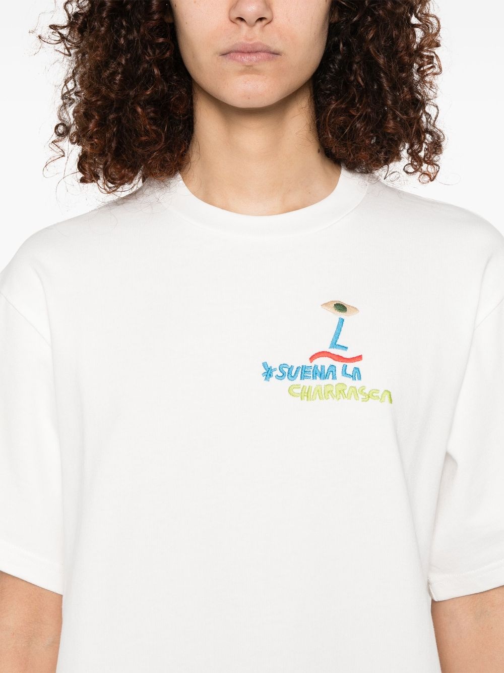 embroidered T-shirt - 5
