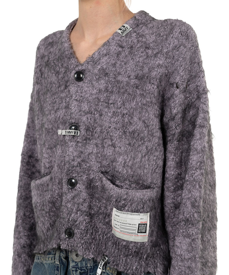 Mohair Knit Cardigan 12