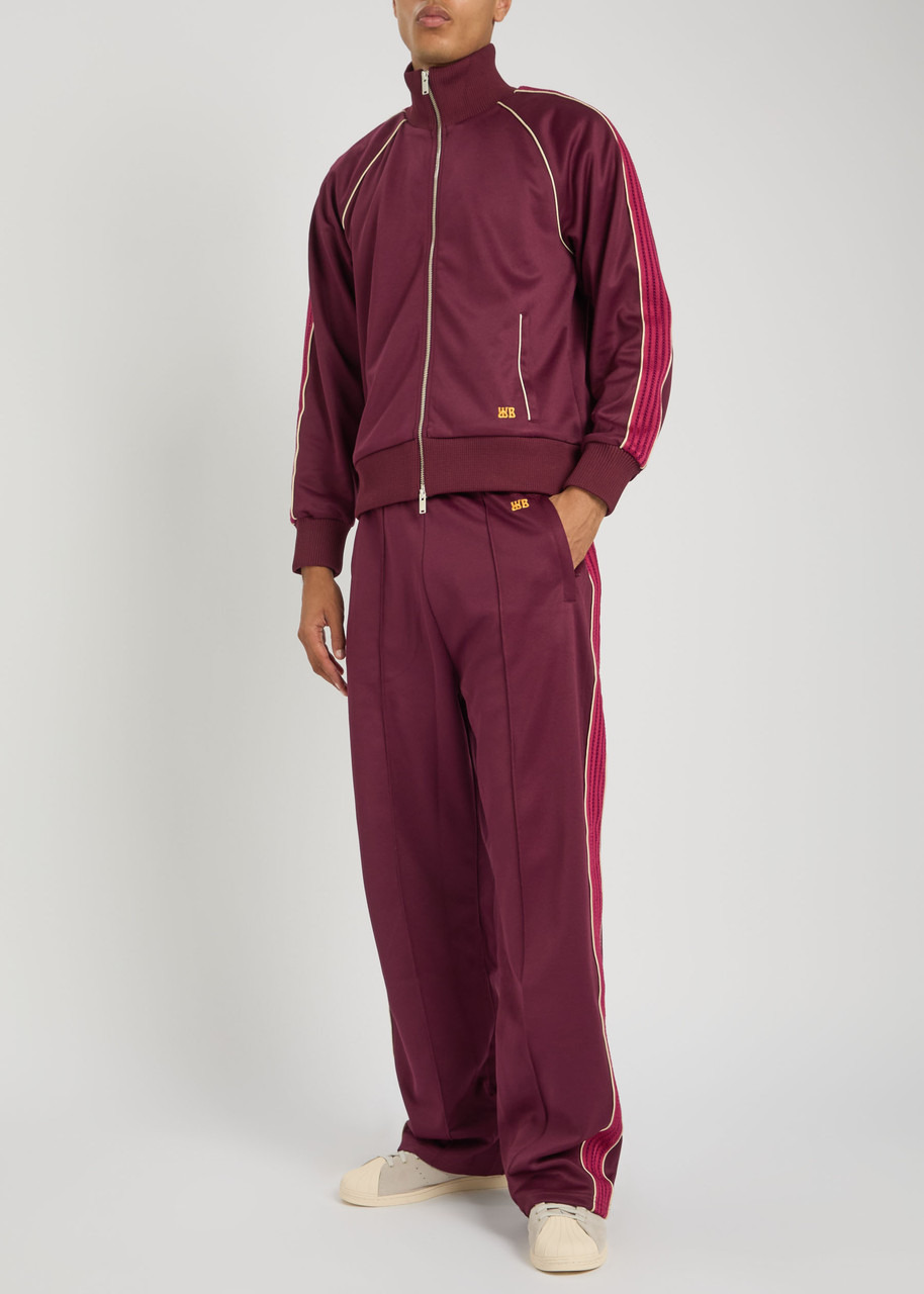 Wales Bonner Panelled Satin-jersey Track Pants - 4
