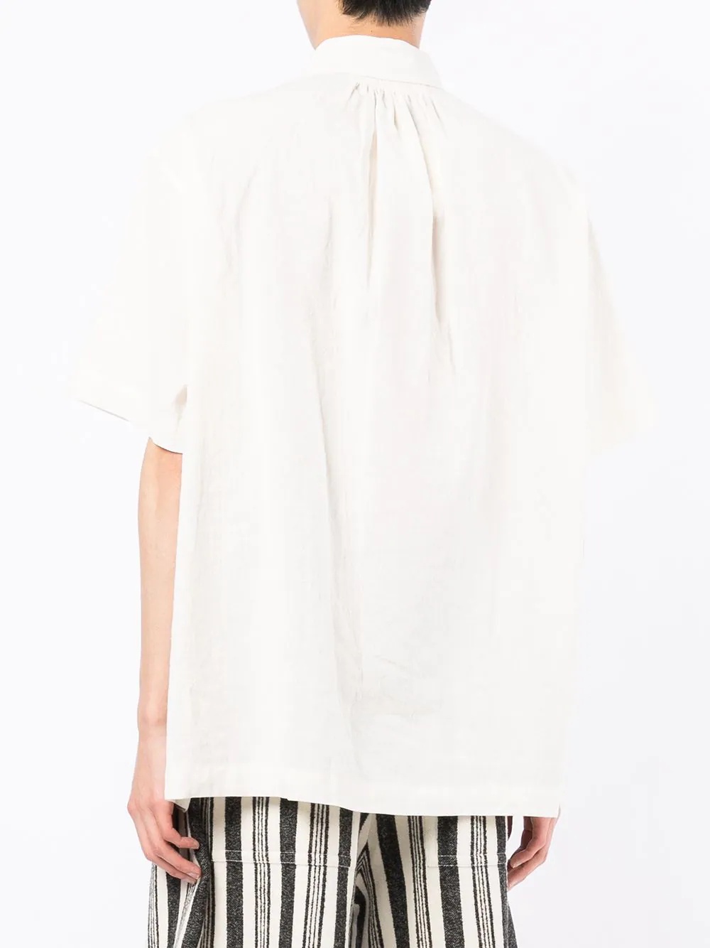 oversized short-sleeves shirt - 4