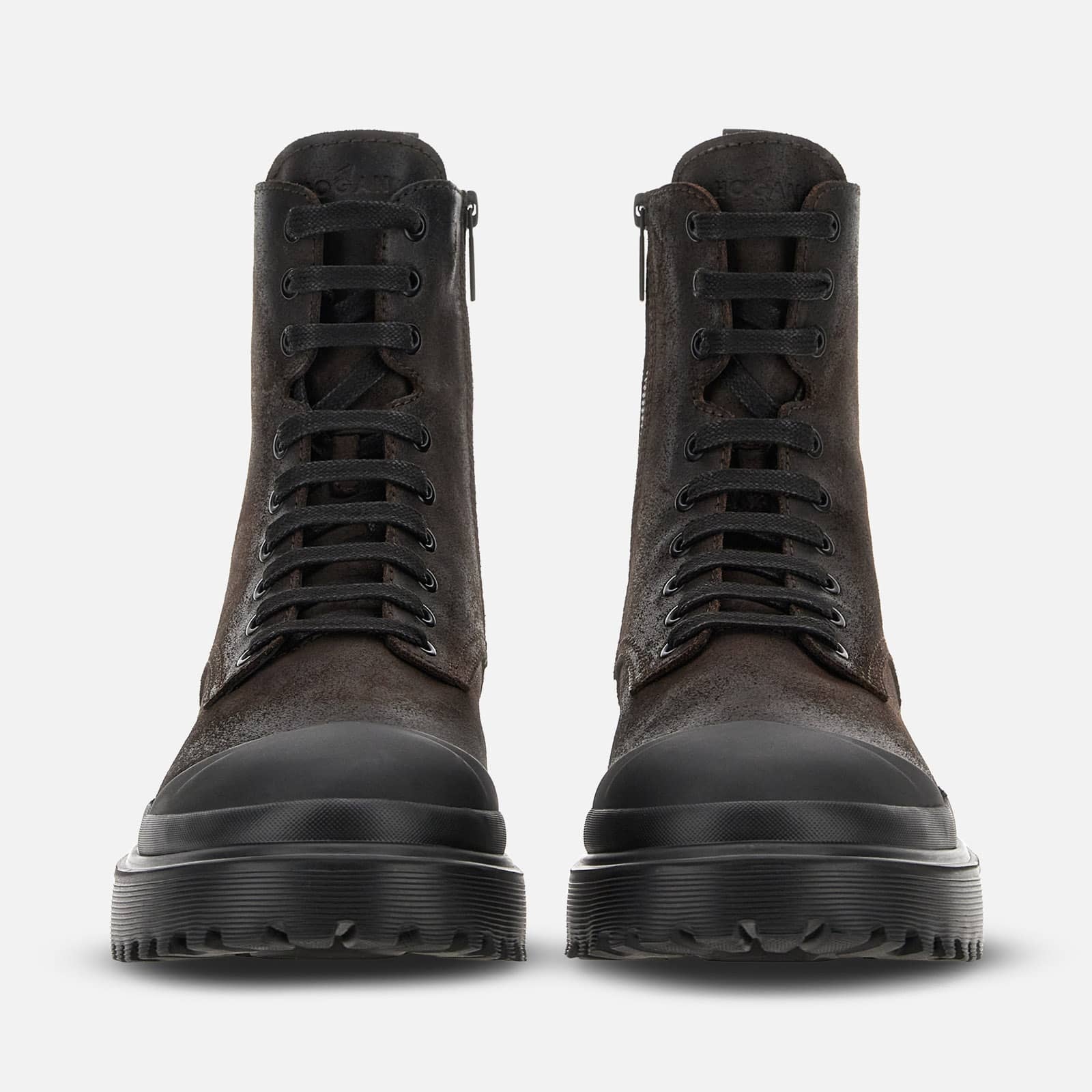 Combat Boots Hogan H619 Brown - 5