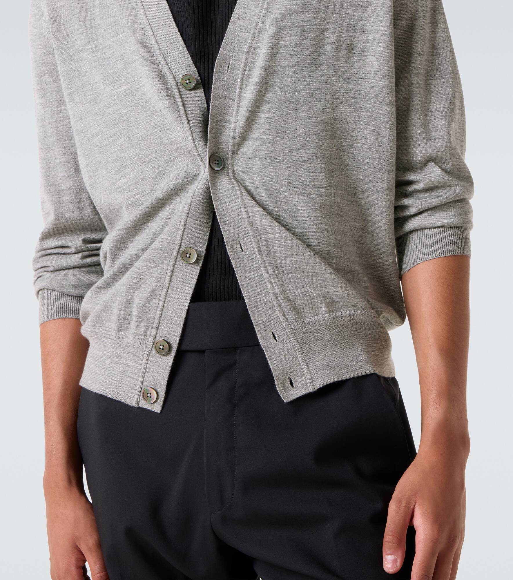 Wool cardigan - 6