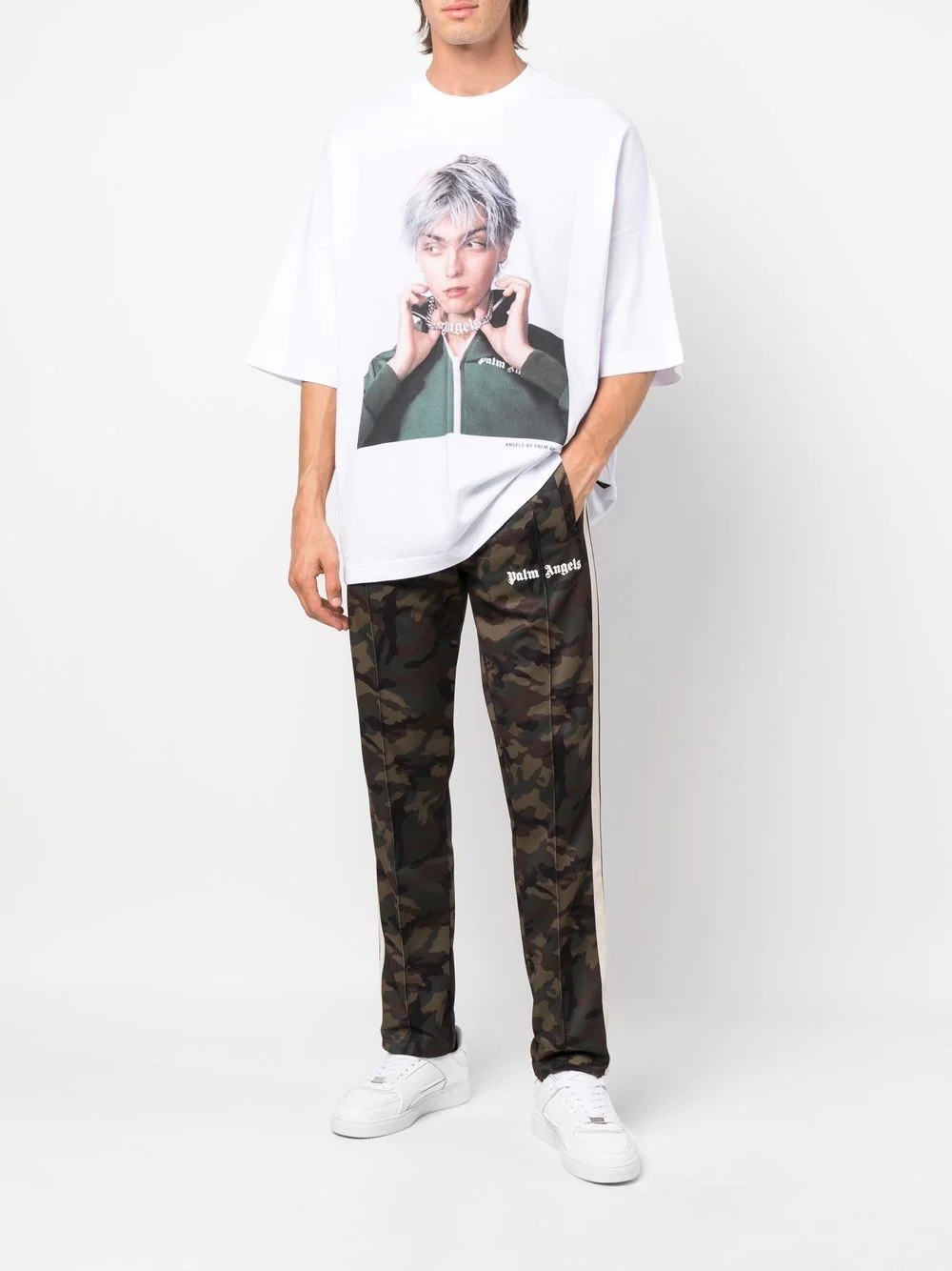 x Sims photograph-print T-shirt - 2