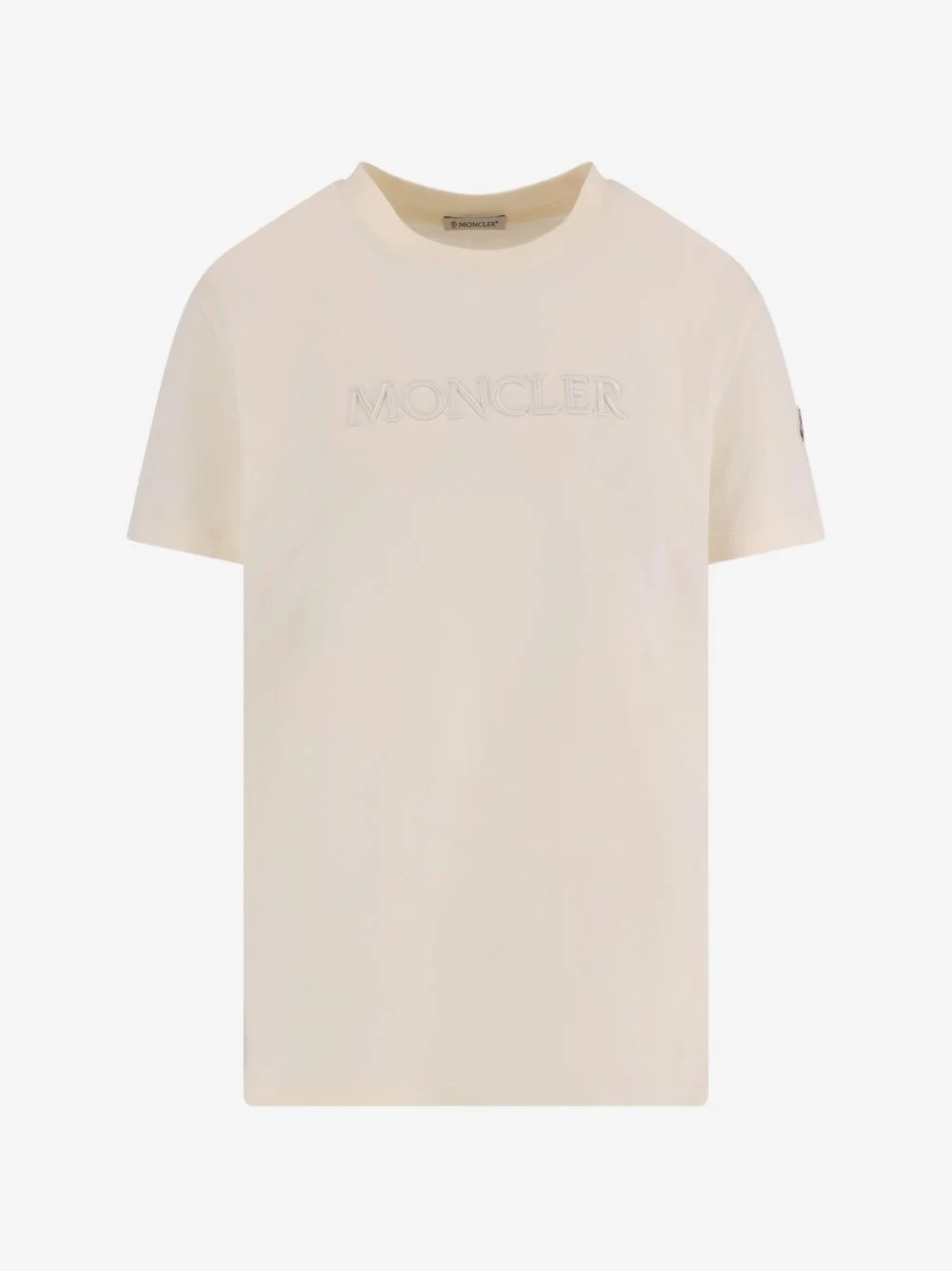 embroidered tonal-logo cotton T-Shirt - 1