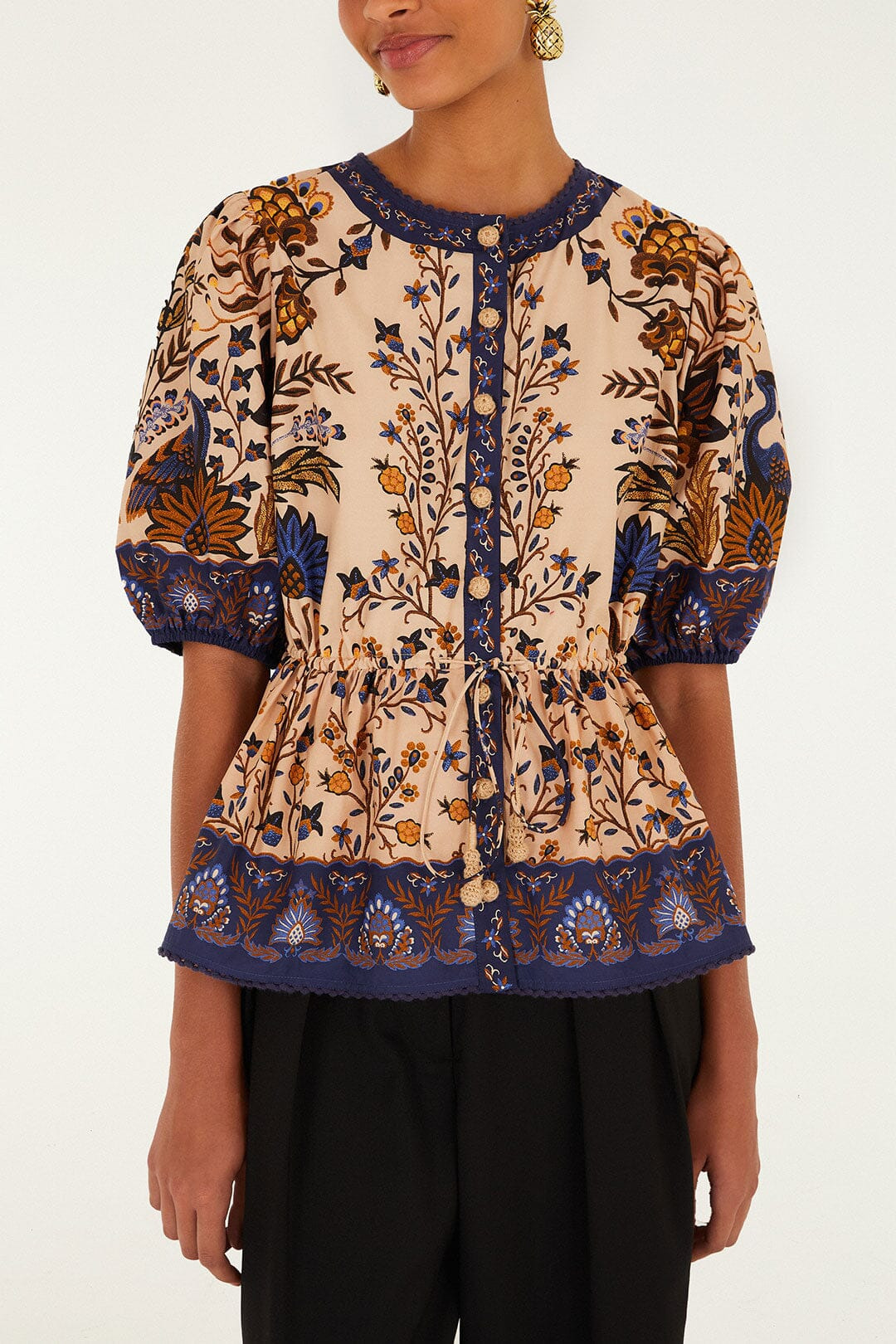 Pink Marvelous Garden Blouse - 2
