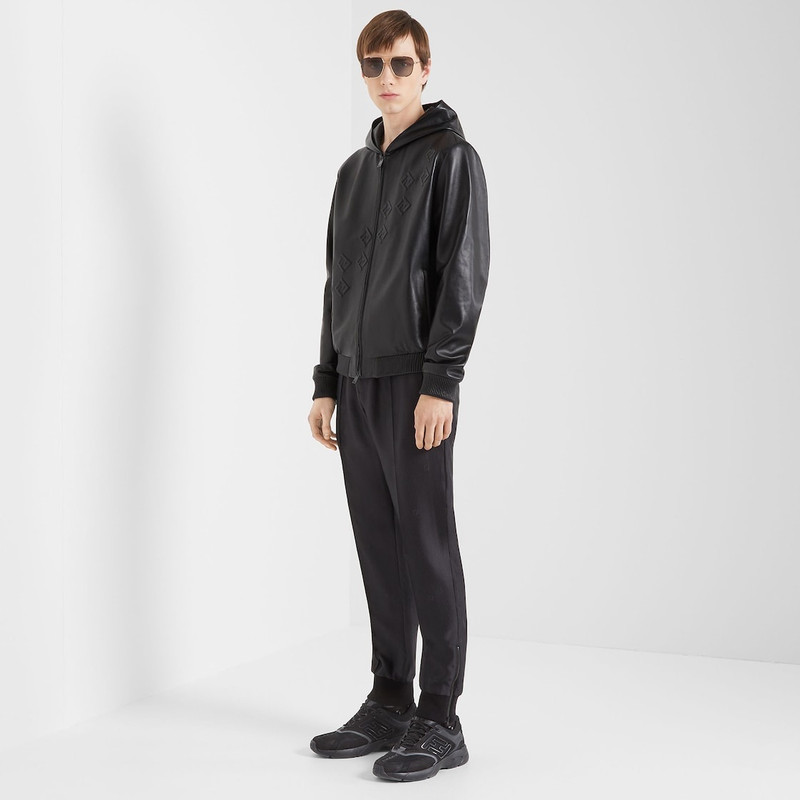 FENDI Black cotton pants outlook