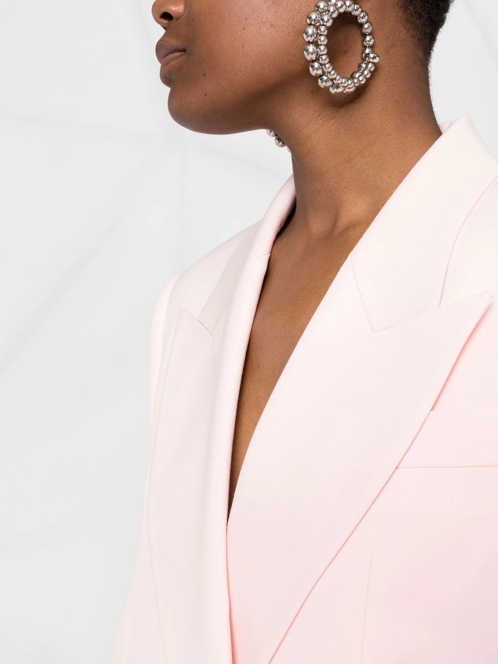 double-breasted boxy blazer - 5