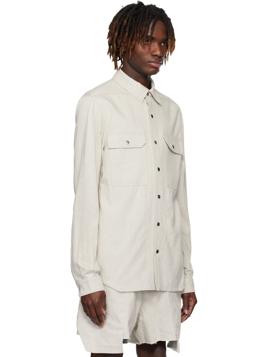 Off-White Hollywood Overshirt Denim Shirt - 2