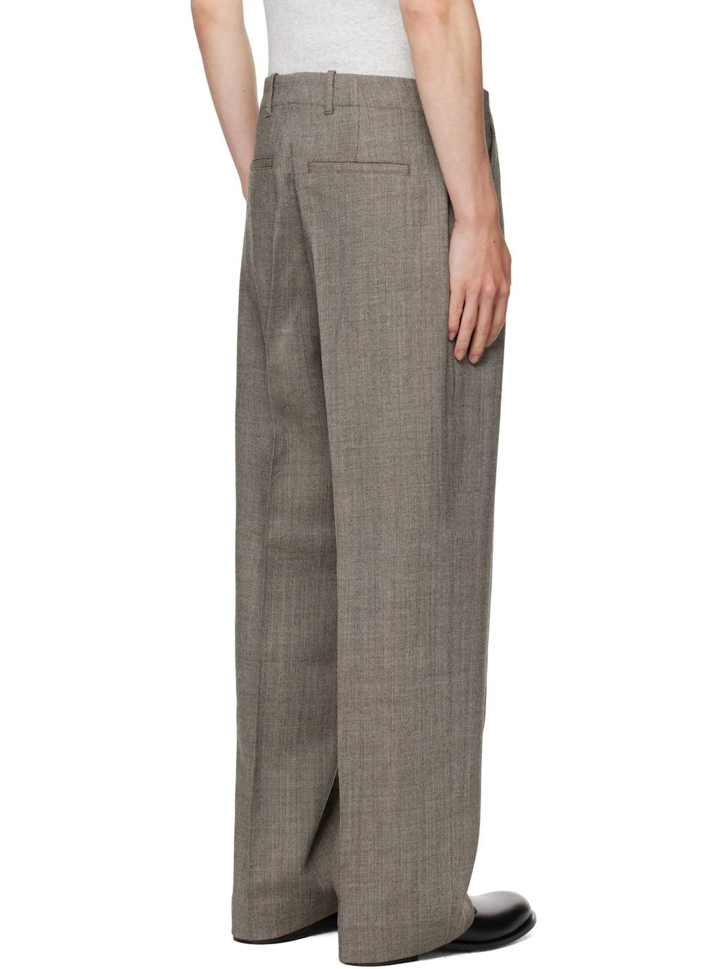 Brown Borrowed Trousers - 3