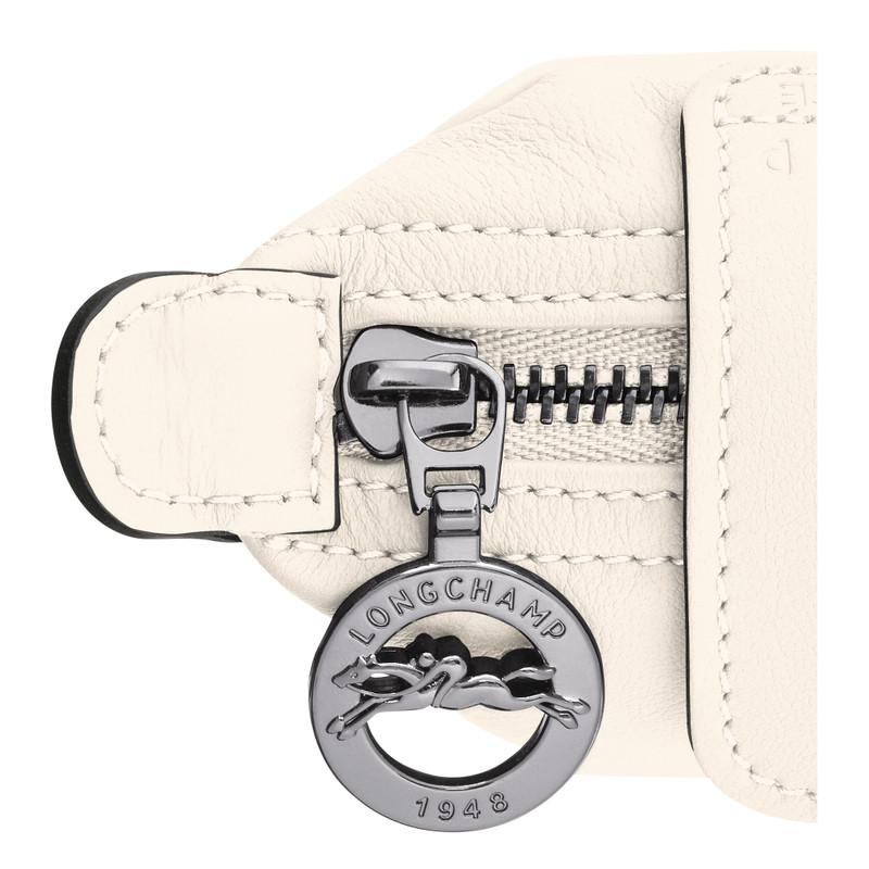Le Pliage Xtra Coin purse Ecru - Leather 3