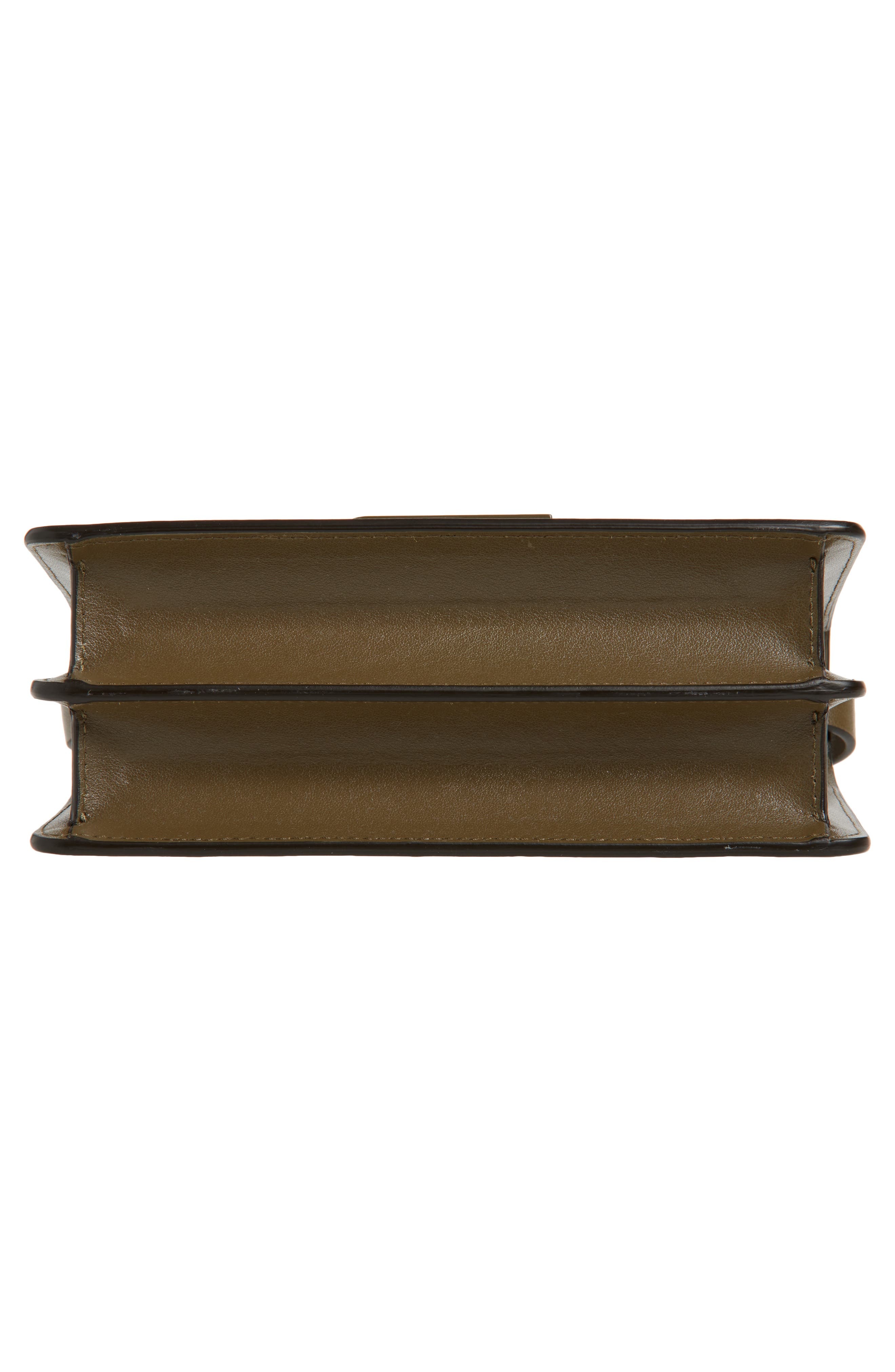 Victoria Beckham The Mini Dorian Leather Shoulder Bag in Dark Khaki at Nordstrom - 7