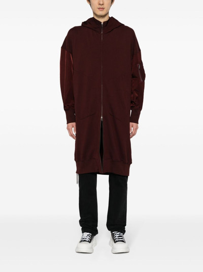 Julius zip-up hooded coat outlook
