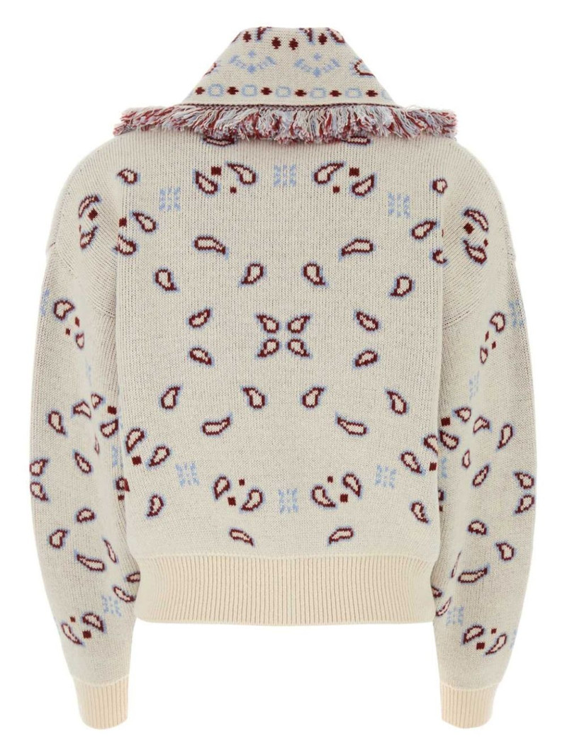 Alanui jacquard cardigan outlook