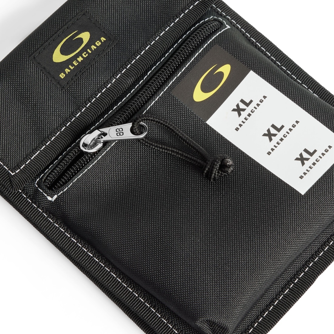 Men's Explorer Pouch With Strap Small in Black/yellow/white - 5