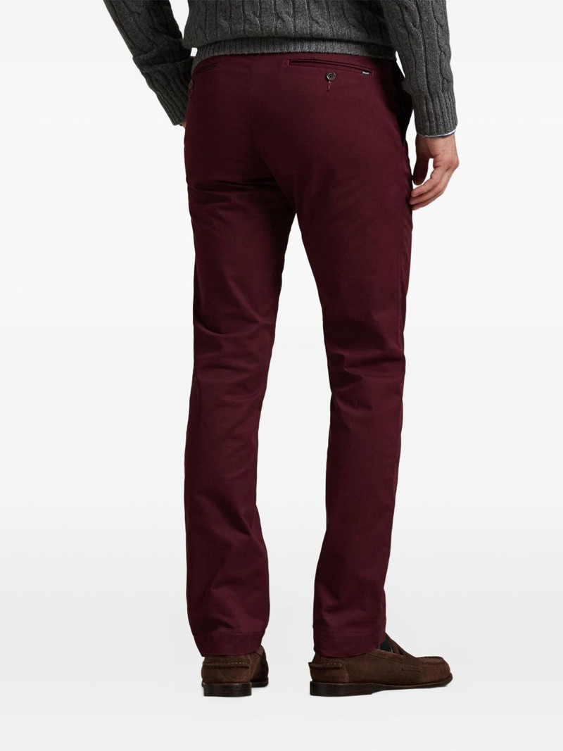 side-pockets flat-front trousers 4
