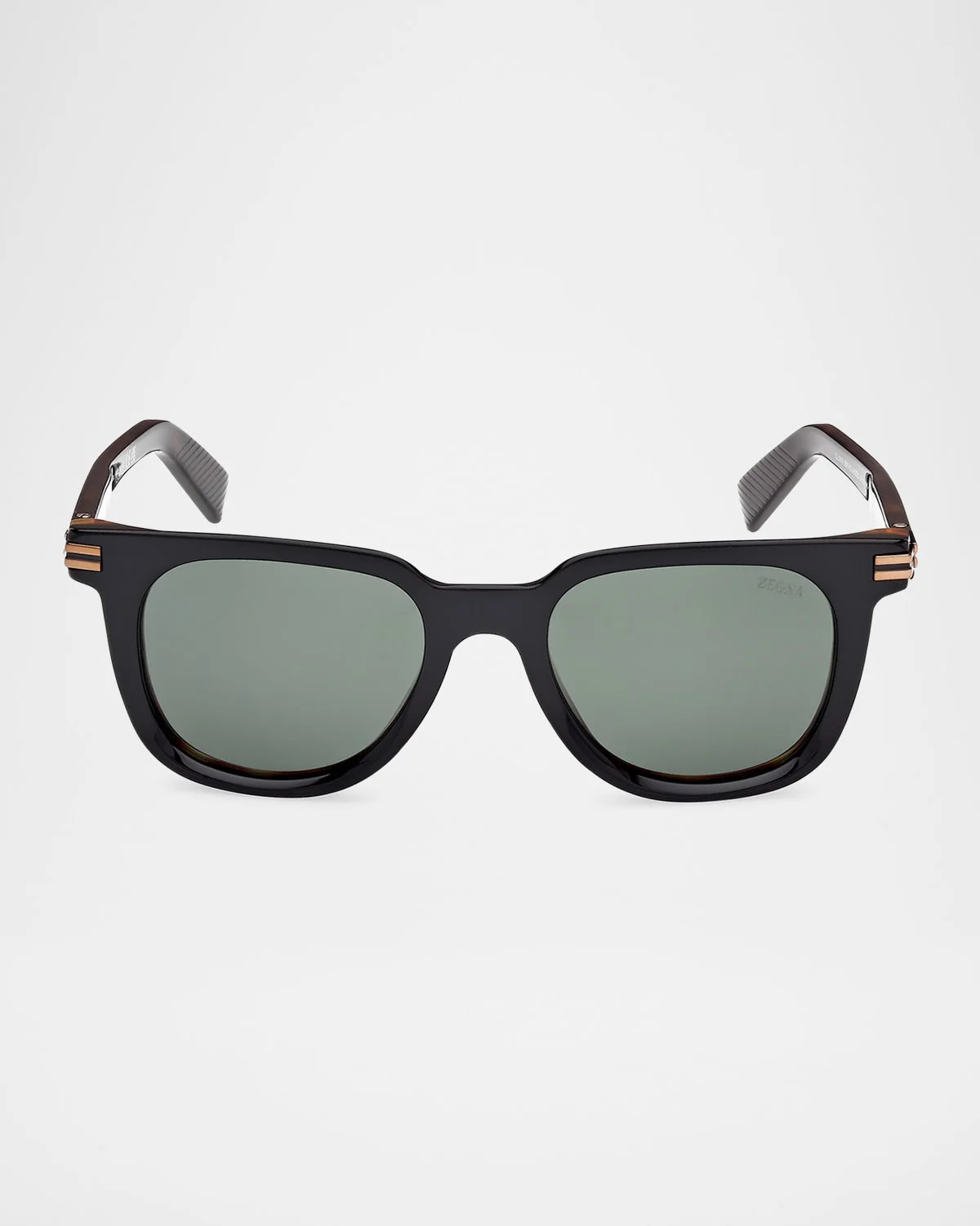 Men's Square Acetate Sunglasses - 1