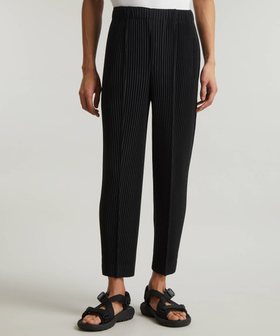 ISSEY MIYAKE Pleated Centre-Crease Trousers outlook