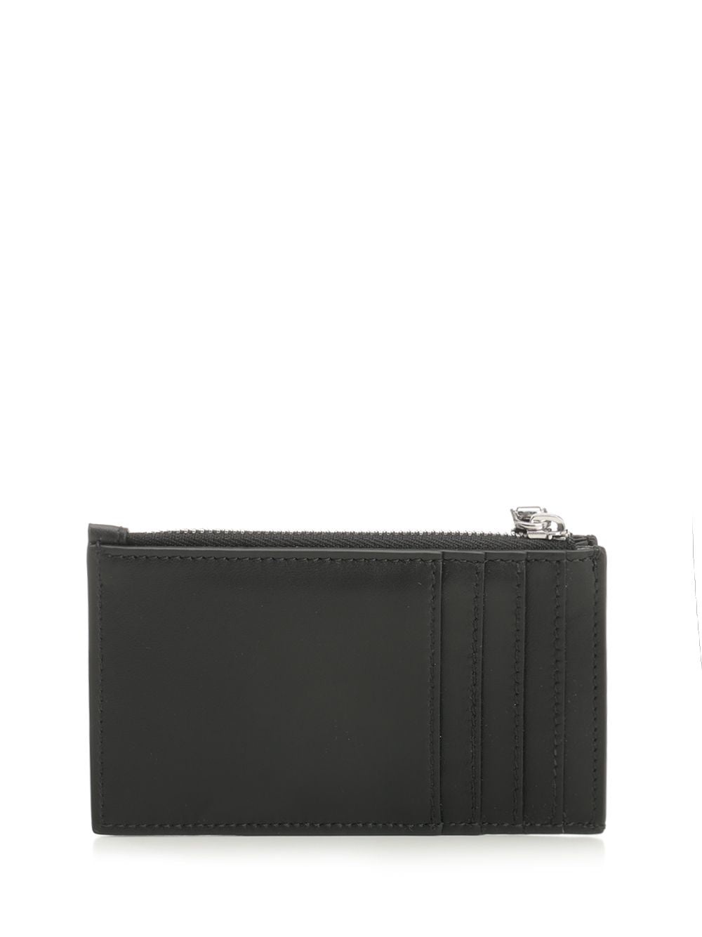 Mcqueen Zip Card Case Wallets Black - 3
