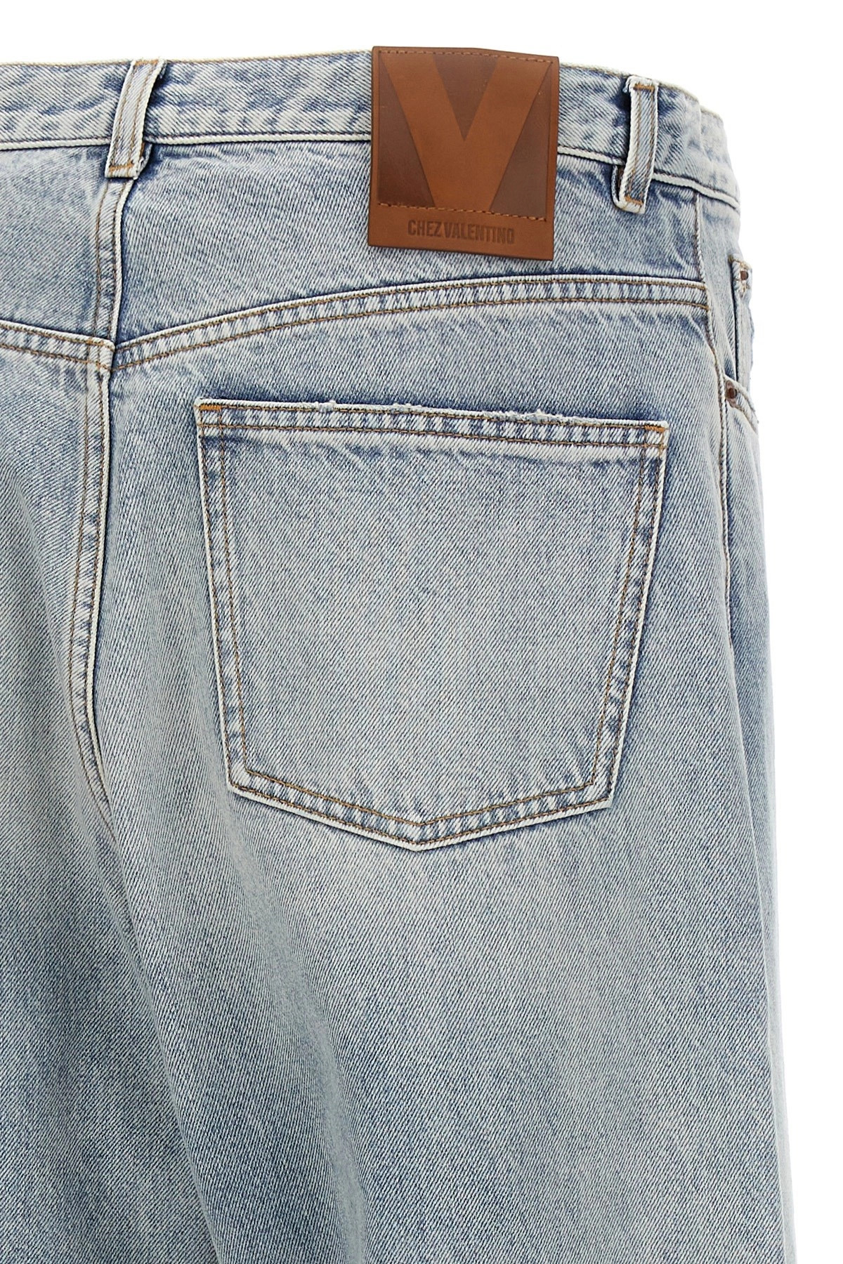 Valentino Garavani turn-up jeans - 4