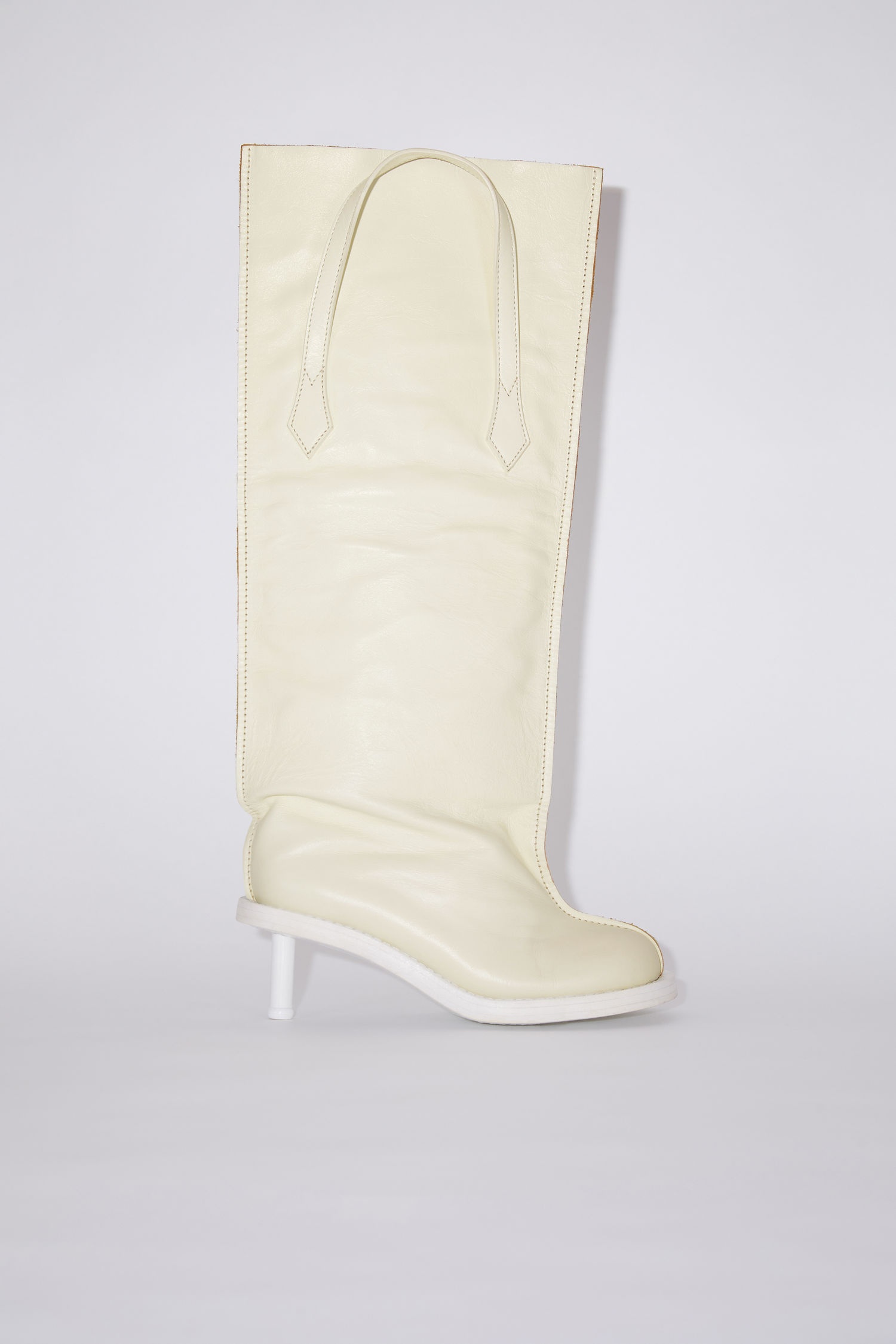 Leather boots - White - 1
