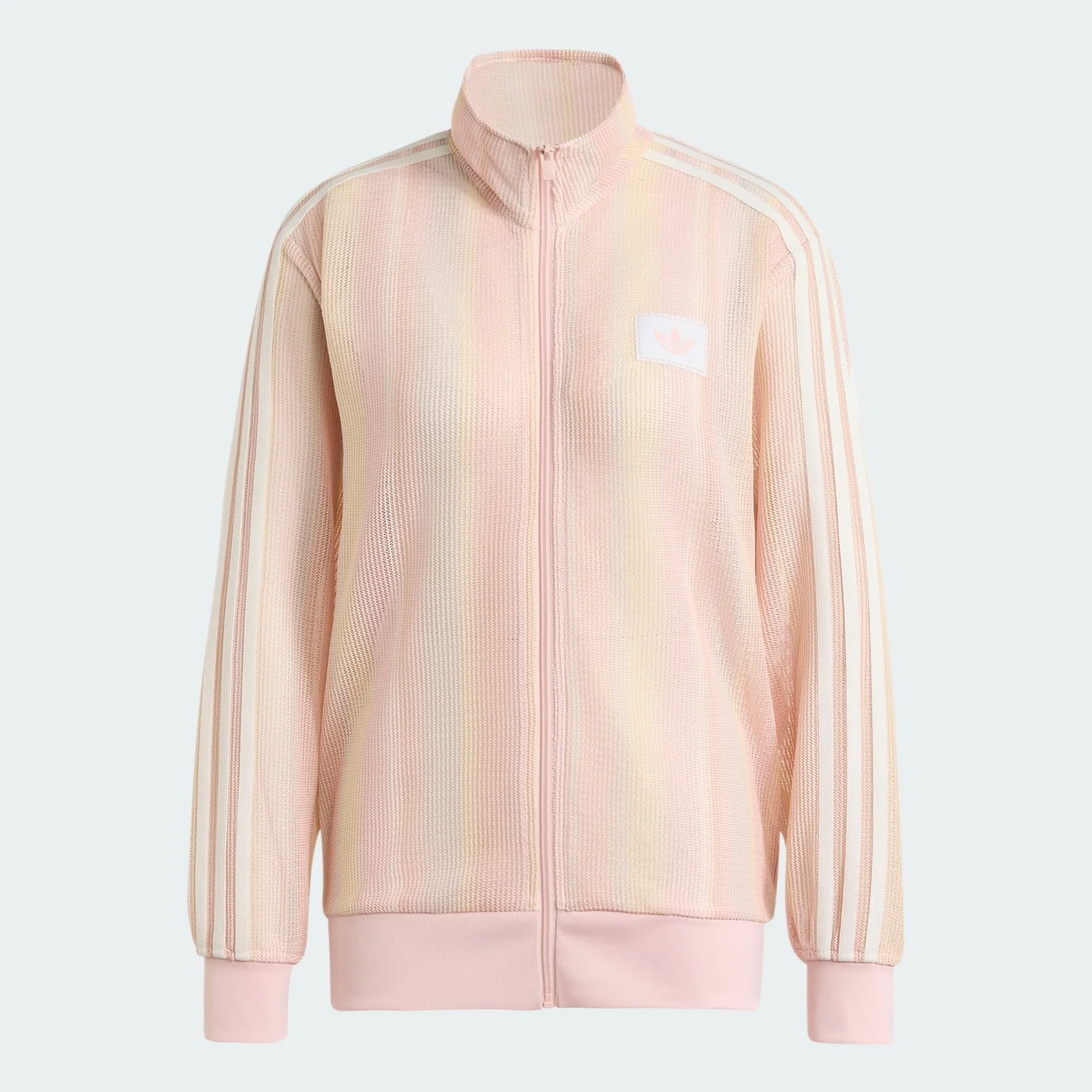 ADIDAS ORIGINALS SUMMER GLOW KNITTED FIREBIRD TRACK TOP - 1