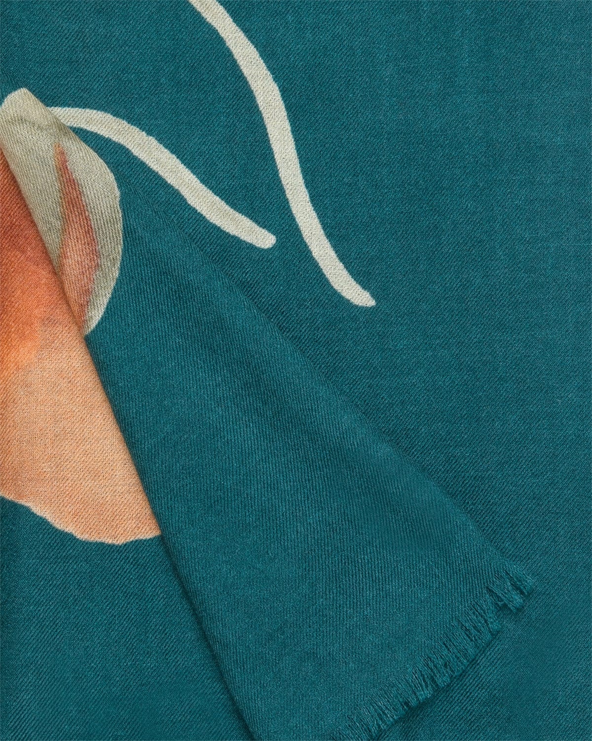 Printed Cashmere Scarf - 3