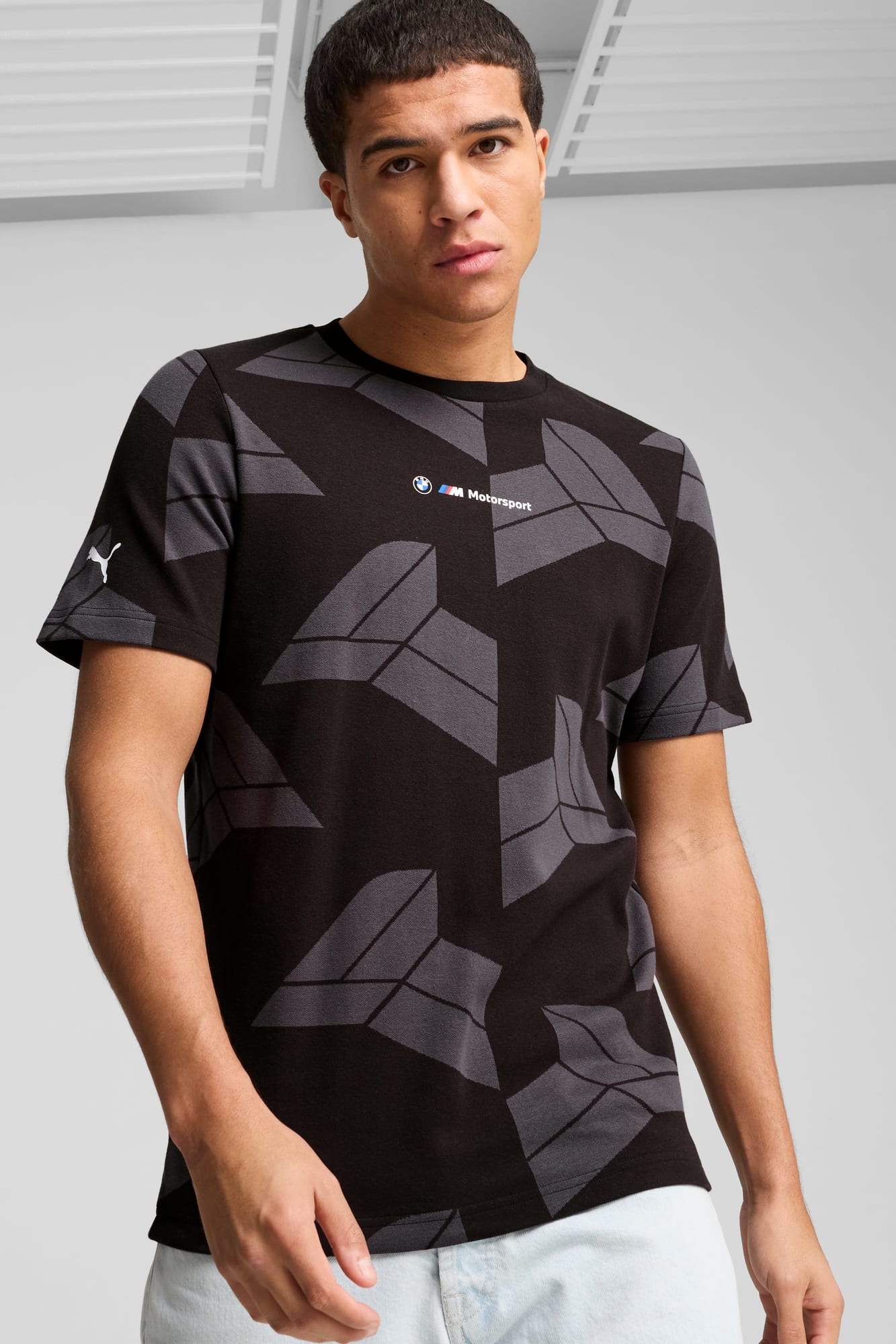 BMW M Motorsport Men's Jacquard Tee - 3