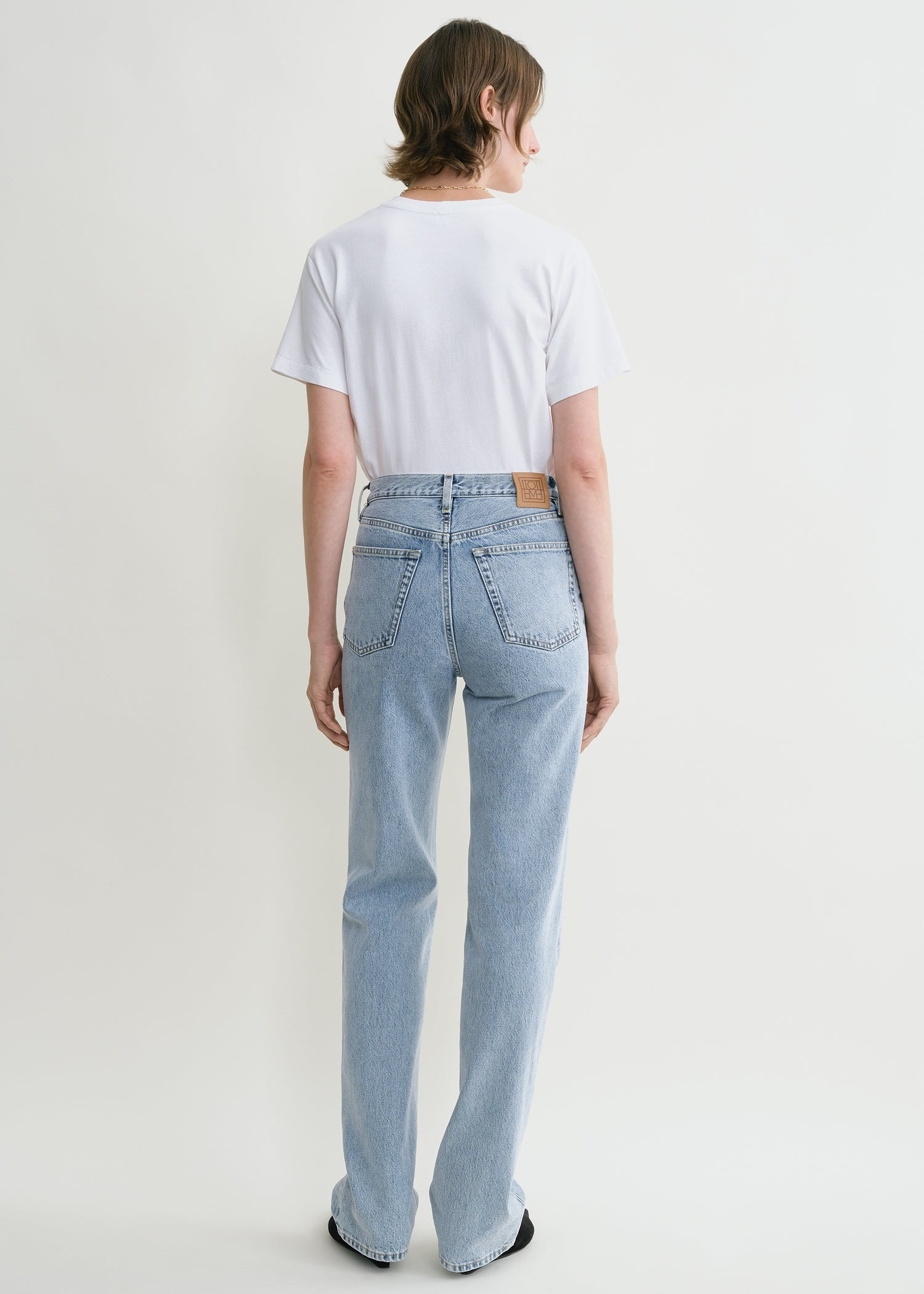 Classic cut denim full length cool blue - 4