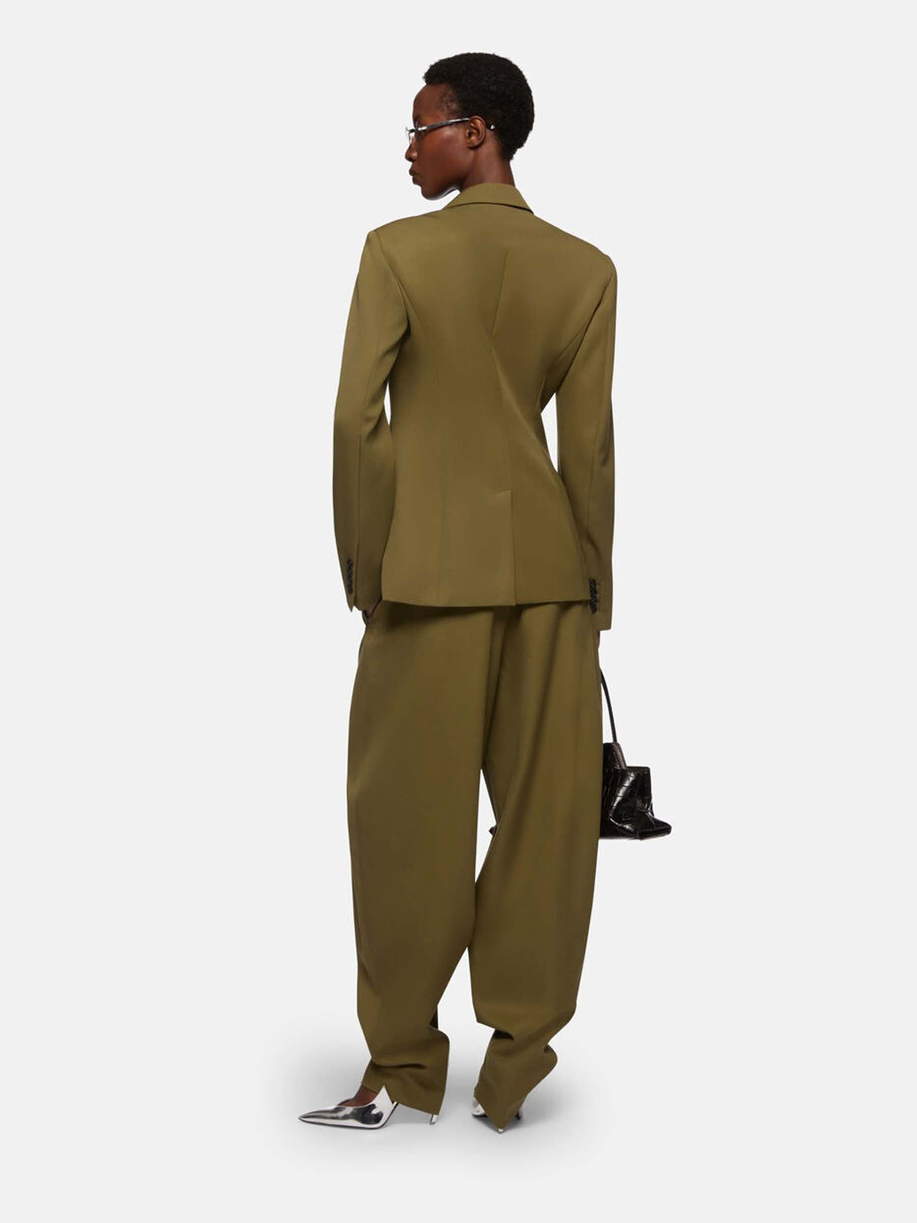 STRAIGHT WOOL PANTS - 3