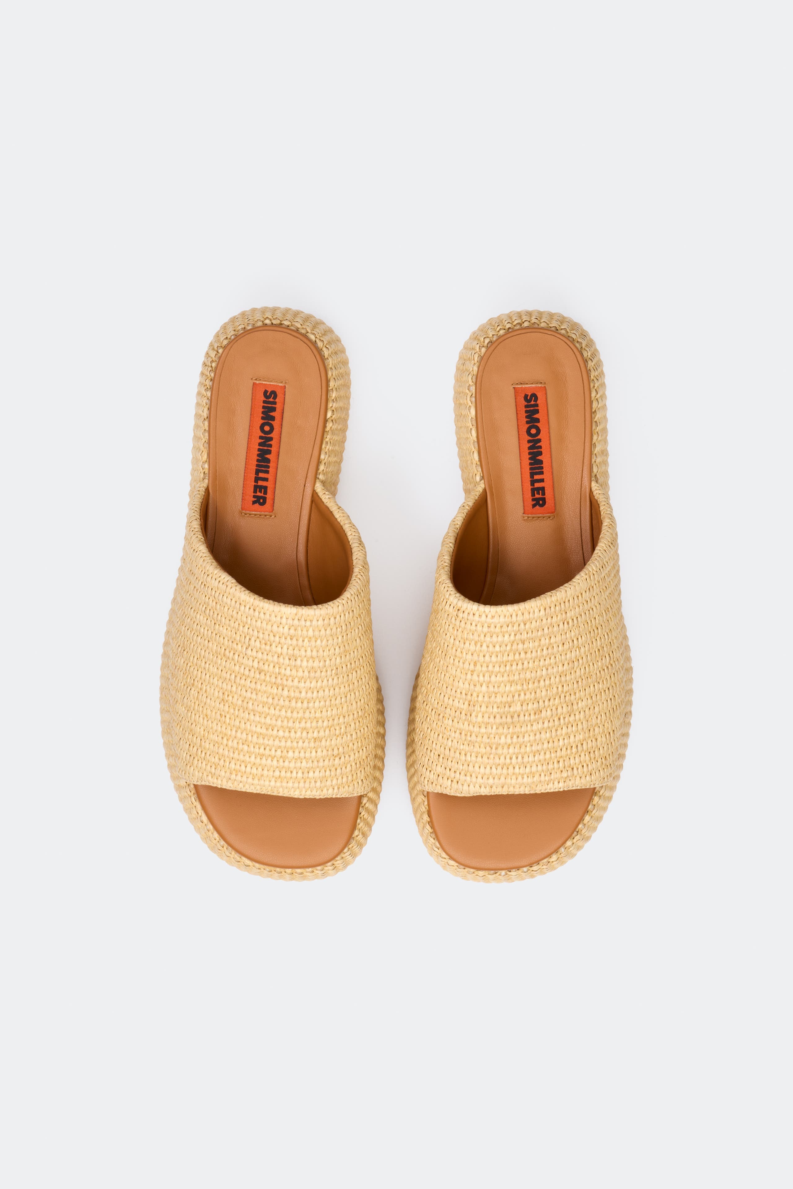 SIMONMILLER RAFFIA CLOUDY PLATFORM in Natural at Nordstrom - 2