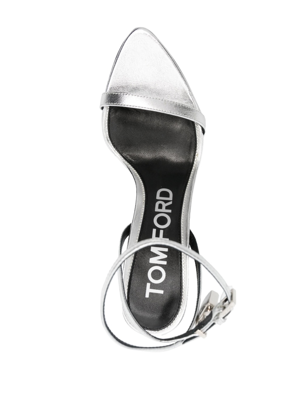 Padlock leather sandals - 4