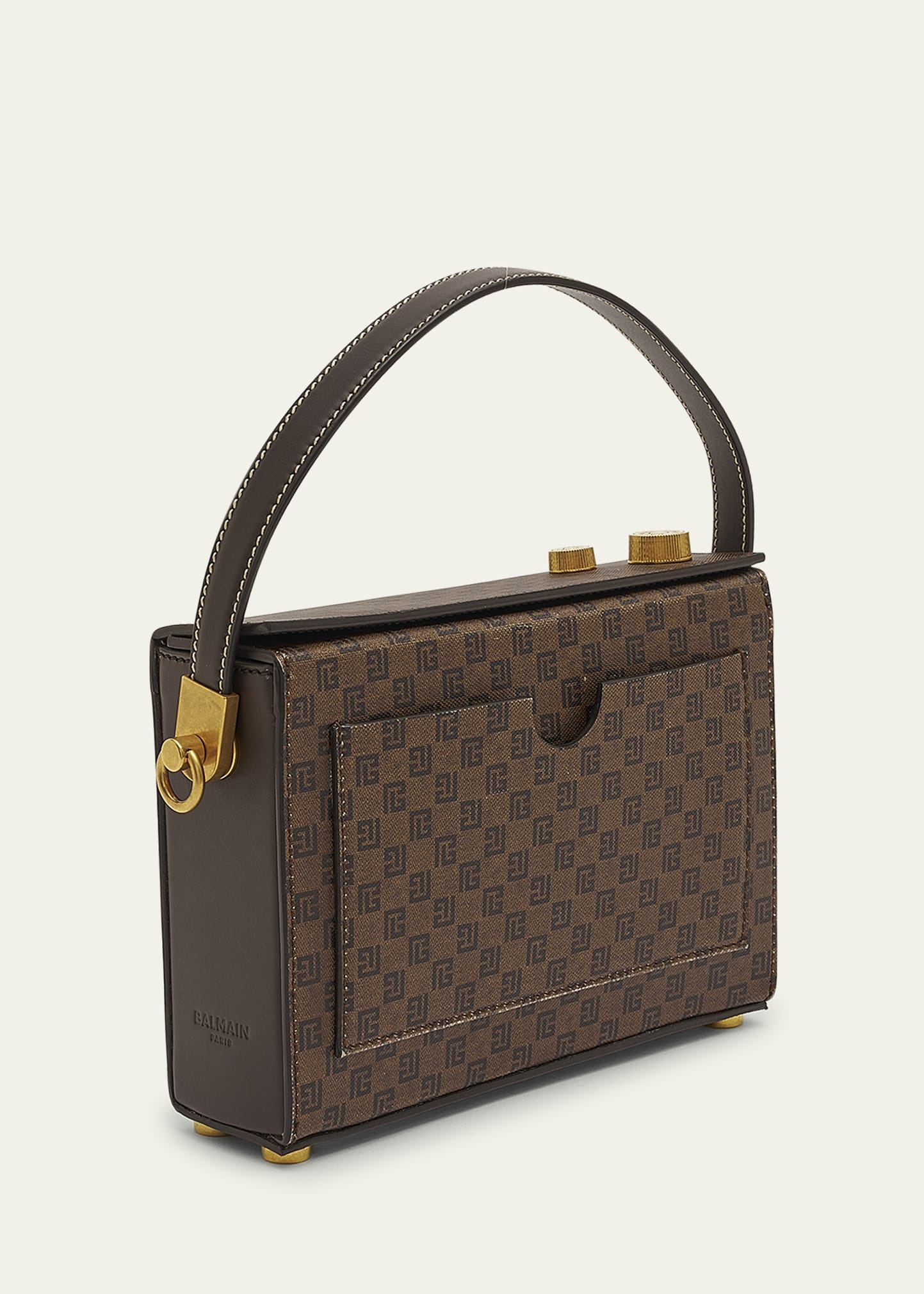 Mini Radio Monogram Crossbody Bag - 3