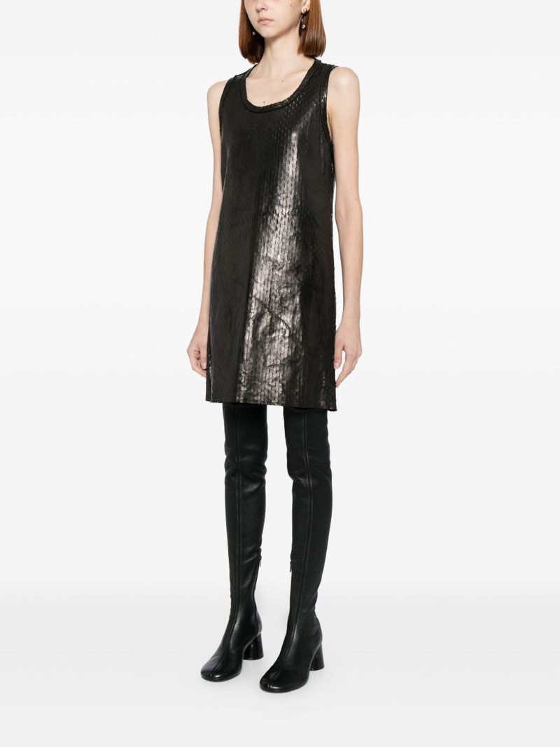 perforated leather dress 3